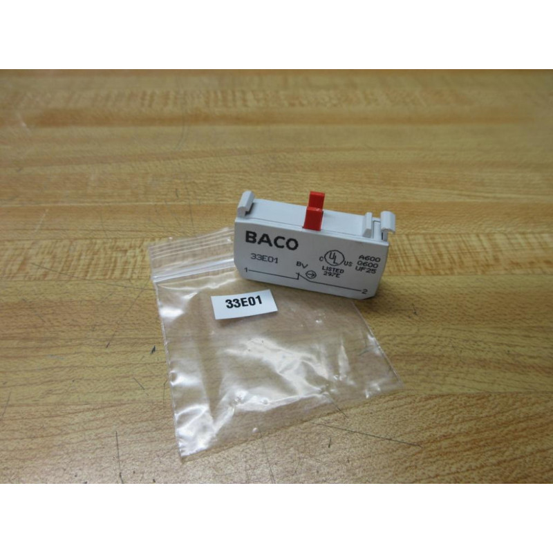 Baco 33E01 Contact Block