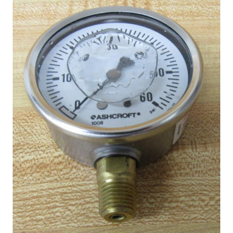 Ashcroft 63 1008 AL 02L 60 Gauge 631008AL02L60
