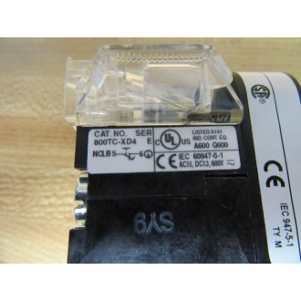Allen Bradley 800HC-FRXT6A1 Push Pull Switch