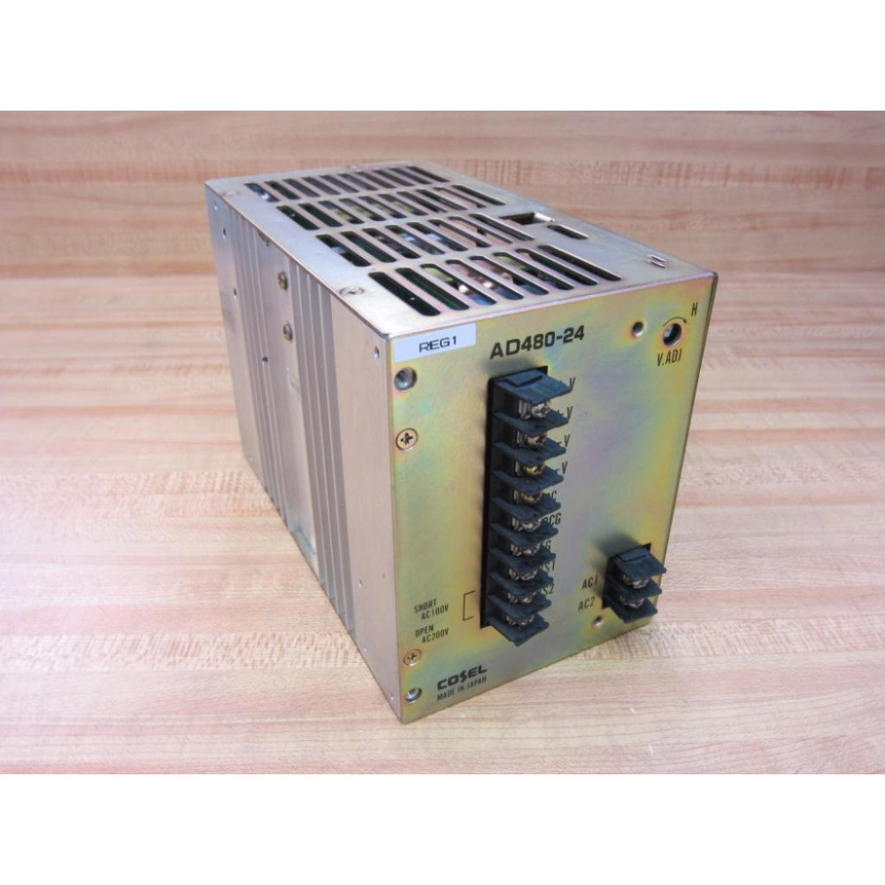 Cosel AD480-24 ACDC Power Supply AD48024 - Used Cosel AD480-24 ACDC Power Supply AD48024 - Used