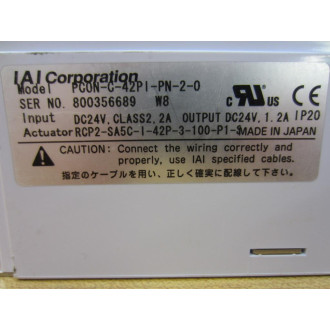 IAI PCON-C-42PI-PN-2-0 Intelligent Actuator PCONC42PIPN20 - Used