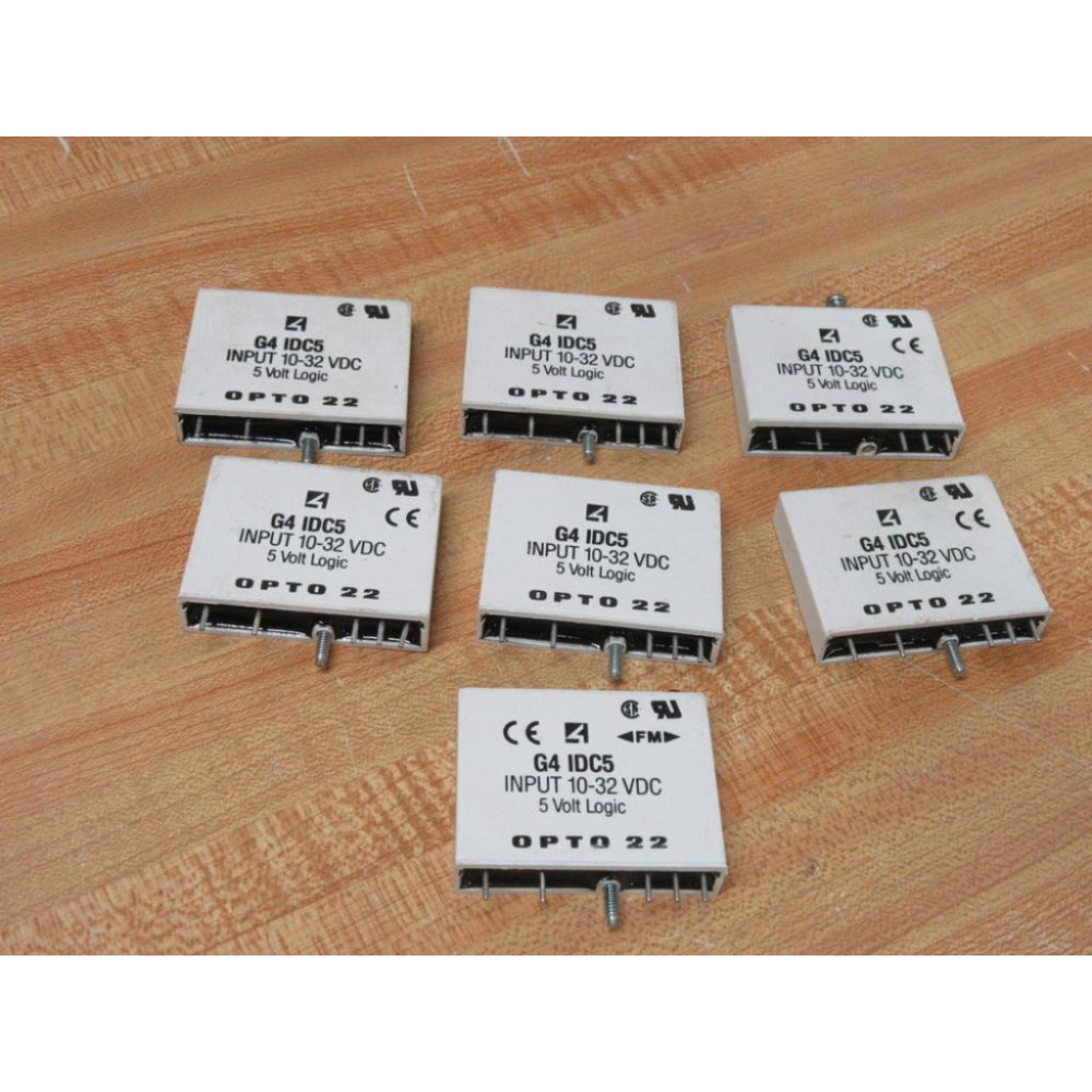 Opto 22 G4-IDC5 Module  G4-1DC5 (Pack of 7) - Used