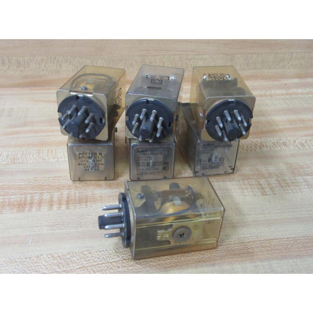 Potter & Brumfield KAP-11DG-24V DC Relay KAP-11DG-24VDC (Pack of 7)