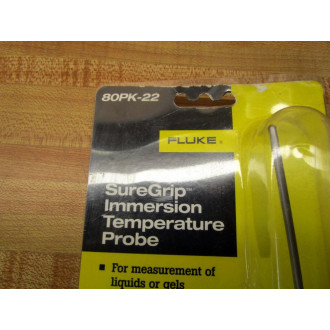Fluke 80PK-22 Immersion Temperature Probe 80PK22