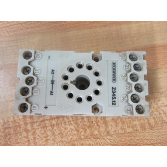 Kuhnke Z345.12 Relay Socket Z34512 (Pack of 5) - Used