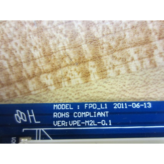 Generic FPD_L1 Circuit Board FPDL1 VPE-M2L-0.1 - Used