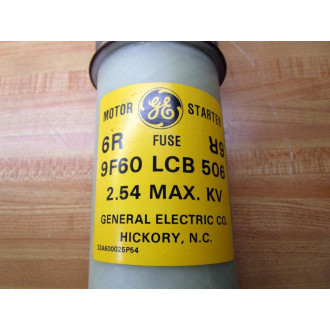 General Electric 6R 9F60 LCB 506 Motor Starter Fuse 6R9F60LCB506 - New No Box