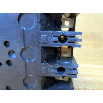 General Electric TED134125 Industrial Circuit Breaker Cracked Housing - Used