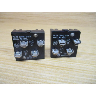 Allen Bradley 800T-A2B Push Button 800TA2B Contact Only - New No Box
