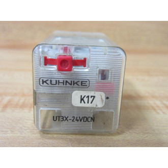 Kuhnke UT3X-24VDCN Rare Relay UT3X24VDCN - Used
