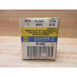Square D 9001-K6 Lockout Push Button Cover 91102