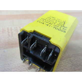 AMF Potter & Brumfield CUA-41-70005 Relay CUA-41-70005-120V AC Chip - Used AMF Potter & Brumfield CUA-41-70005 Relay CUA-41-70005-120V AC Chip - Used