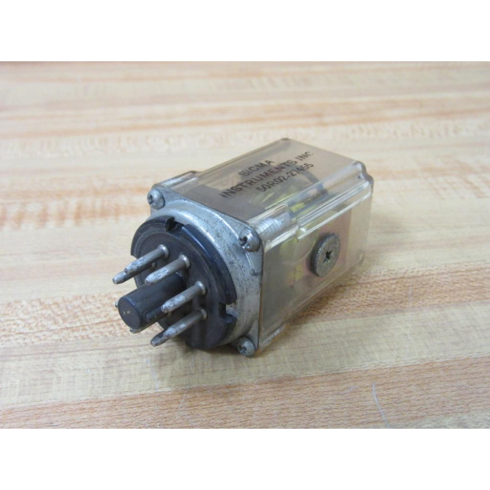 Sigma Instruments 50R02-27455 Rare Relay 50R0227455 - Used