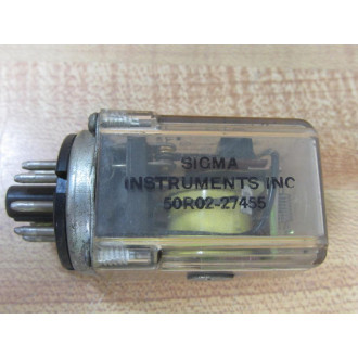 Sigma Instruments 50R02-27455 Rare Relay 50R0227455 - Used