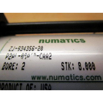 Numatics P2AL-08A1D-CAA2 Cylinder ZJ-934356-20 - New No Box