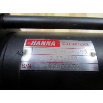 Hanna T751-CC-2.50 12.00-12A Cylinder T751-CC-2.50 - New No Box