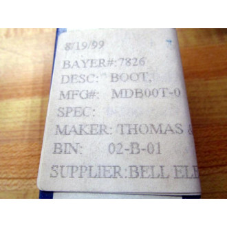 Thomas And Betts MDBOOT-2 Insulator Boot (Pack of 10)