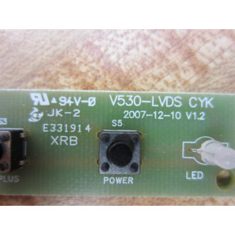 V530-LVDS CYK Keyboard V530LVDSCYK - Used