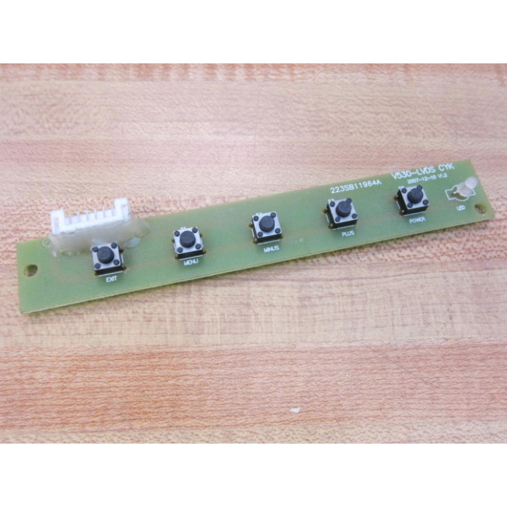 V530-LVDS CYK Keyboard V530LVDSCYK 223SB11964A - Used V530-LVDS CYK Keyboard V530LVDSCYK 223SB11964A - Used