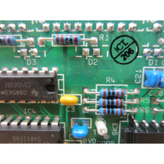 ABB C190002730270B LCD Display Board C190002730270B - Used