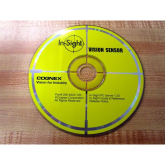 Cognex 206-6220-120 Insight Vision Sensor CD 2066220120 - Used