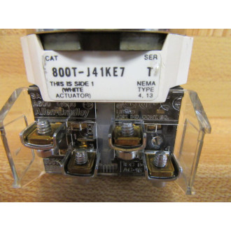 Allen Bradley 800T-J41KE7 Selector Switch WO Key - New No Box