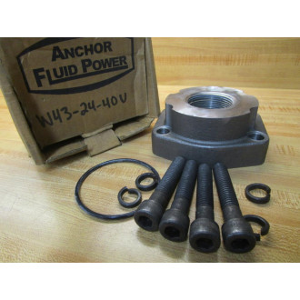 Anchor Fluid Power W43-24-40V Flange Kit W432440V