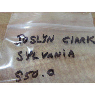 Joslyn Clark Sylvania S50.0 Overload Relay Heater S500 (Pack of 2) - New No Box