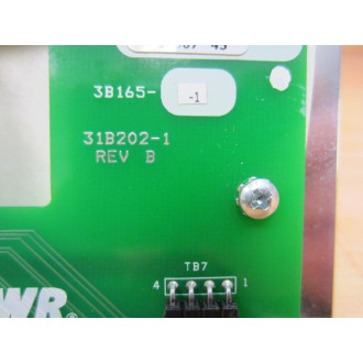 MagPower 3B165-1 Circuit Board 31B202-1 Mounted on Metal Base - Used