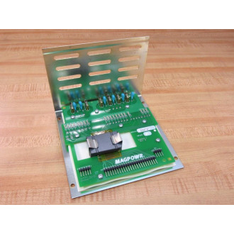 MagPower 3B165-1 Circuit Board 31B202-1 Mounted on Metal Base - Used