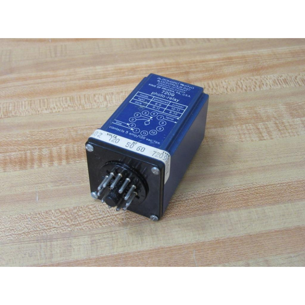 Automatic Timing & Controls 7209A1Q1X Photo-Relay 7209AIQIX - New No Box