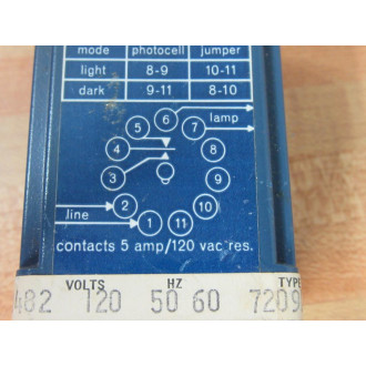 Automatic Timing & Controls 7209A1Q1X Photo-Relay 7209AIQIX - New No Box