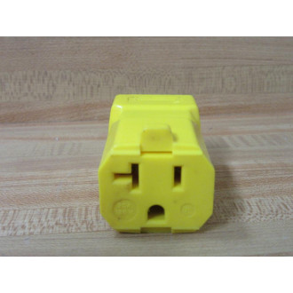 Hubbell HBL5369VY Valise Yellow Connector Body - New No Box