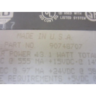 Allen Bradley 1771-HS3A Servo Controller 1771HS3A FWRev.01.0001.10 Ser.A - Used