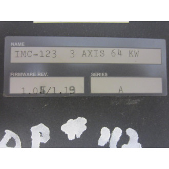 Allen Bradley 1771-HS3A Servo Controller 1771HS3A FWRev.1.051.19 Ser.A - Used