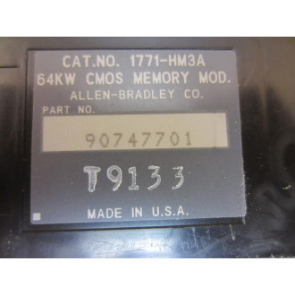 Allen Bradley 1771-HS3A Servo Controller 1771HS3A FWRev.1.051.19 Ser.A - Used