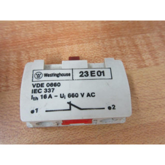 Westinghouse 23E01 Contact Block (Pack of 2) - New No Box