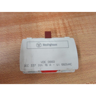 Westinghouse 23E01 Contact Block (Pack of 2) - New No Box