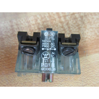 Westinghouse PB1B Contact Block Model B - New No Box