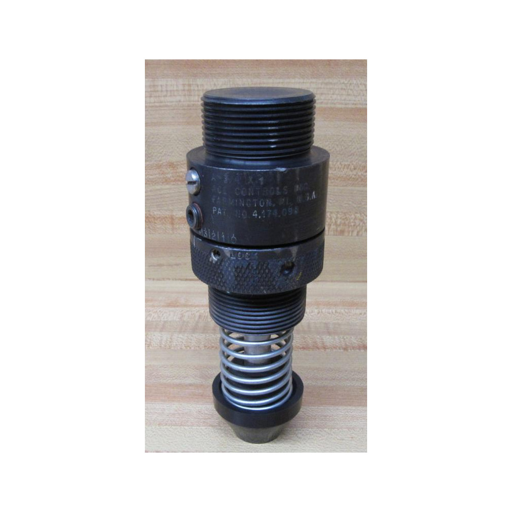 Ace Controls A 34 X 1 Shock Absorber A34X1 WO Nut - Used