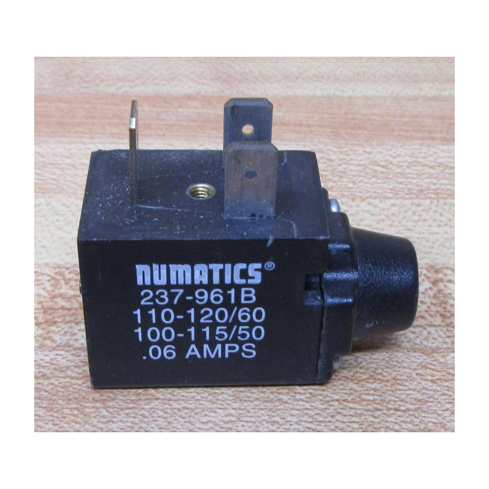 Numatics 237-961B Solenoid Coil 237961B - Used