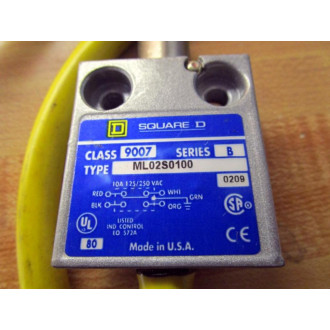 Square D 9007ML02S0100 Limit Switch