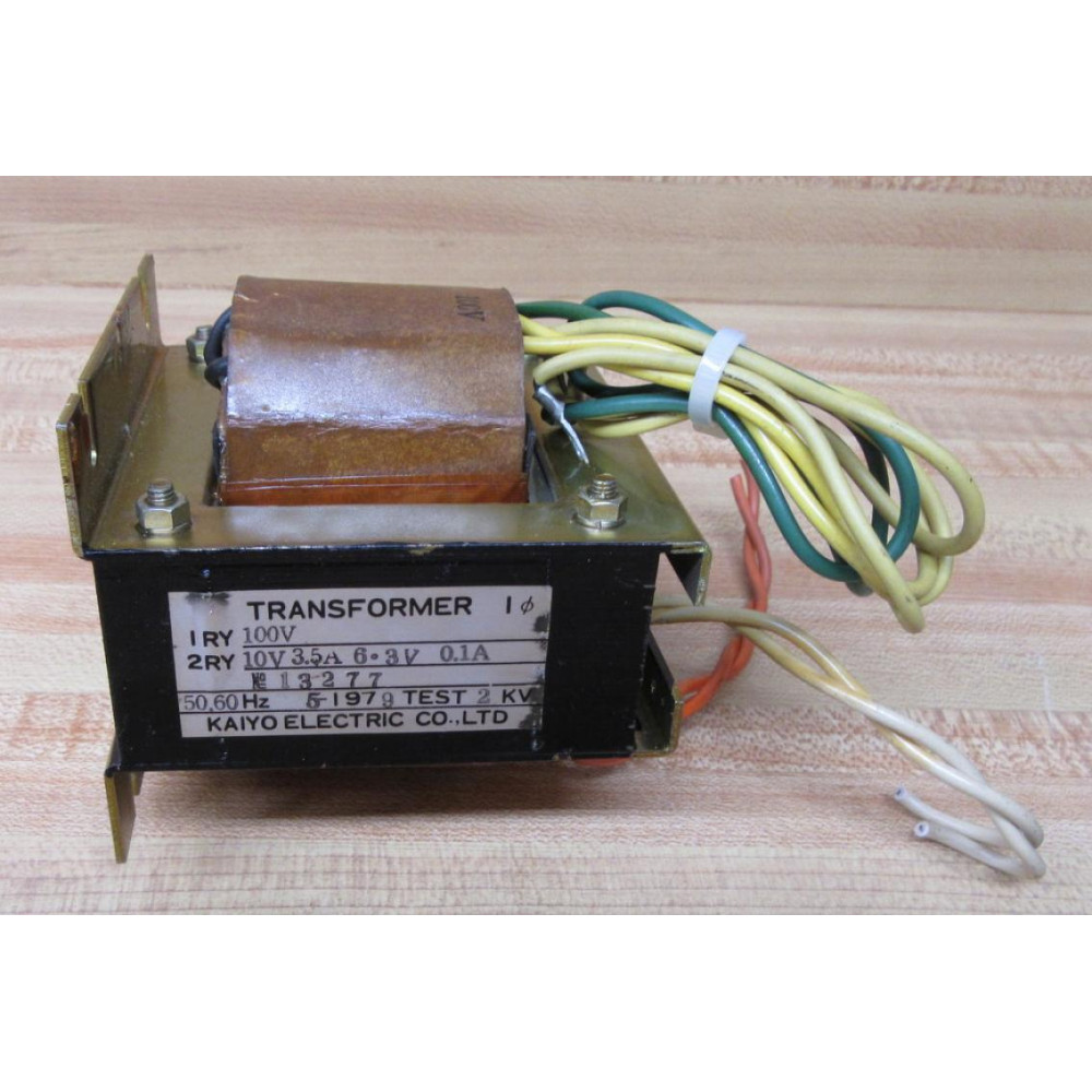 Kaiyo Electric 13277 Transformer - Used Kaiyo Electric 13277 Transformer - Used