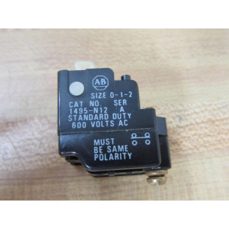 Allen Bradley 1495-N12 Auxiliary Contact 1495N12 - New No Box