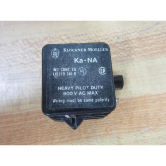 Moeller Klockner KA-NA Eaton Contact Block KANA - Used