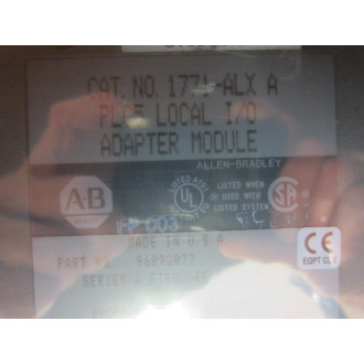 Allen Bradley 1771-ALX Adapter Module 1771ALX 1771-ALX A - New No Box