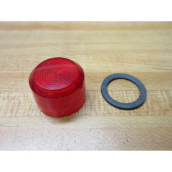 Cutler Hammer 10250TC1N Red Push Button Lens