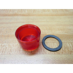 Cutler Hammer 10250TC1N Red Push Button Lens