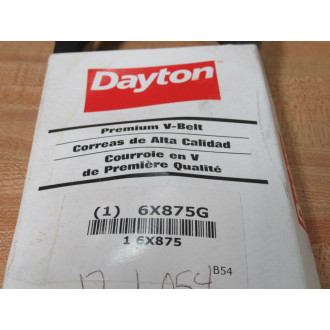 Dayton 6X875G B54 V-Belt 6X875