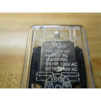 Eaton D3PR23A-120V AC Cutler Hammer Relay D3PR23A-120VAC Series A2 - New No Box